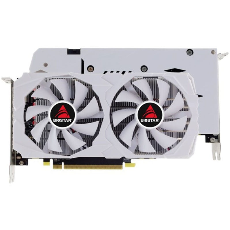 Tarjeta Video Biostar RX580 8GB blanca