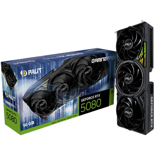 Tarjeta Video Palit RTX 5080 GamingPro 16GB - Tecatech-uy