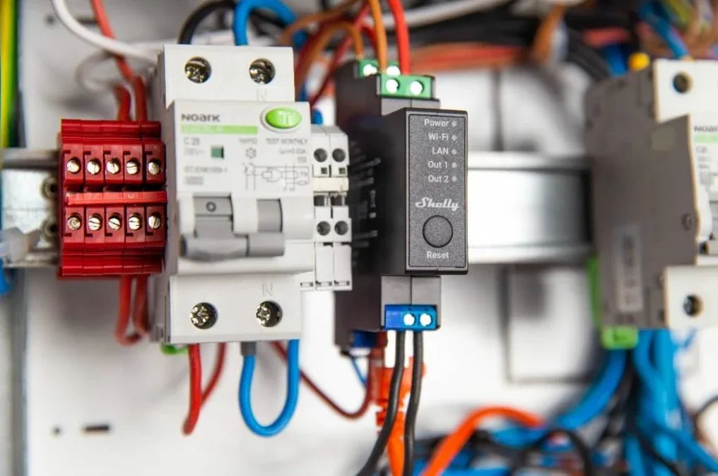 Rele Shelly Pro 2PM Wi-fi DIN Dual - Tecatech-uy