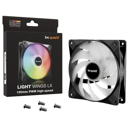 Fan be quiet! Light Wings LX 120mm PWM HS - Tecatech-uy