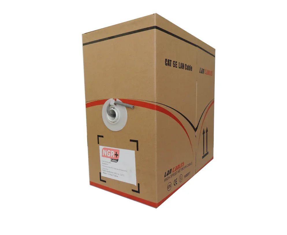 Cable UTP NRG+ Cat5E 305 metros - cobre - Tecatech-uy