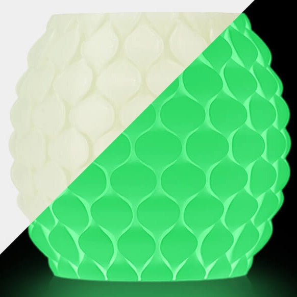 Filamento Sunlu PLA Fosforescente 1.75mm blanco/verde