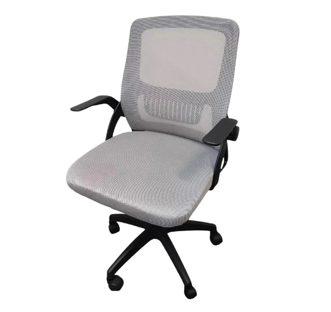 Silla de oficina Trent Gris con posabrazos - Tecatech-uy