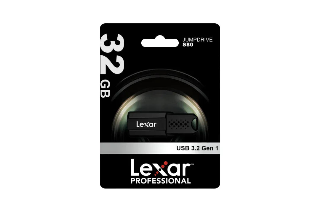 Pendrive Lexar 32GB JumpDrive S80 USB 3.2 - Tecatech-uy