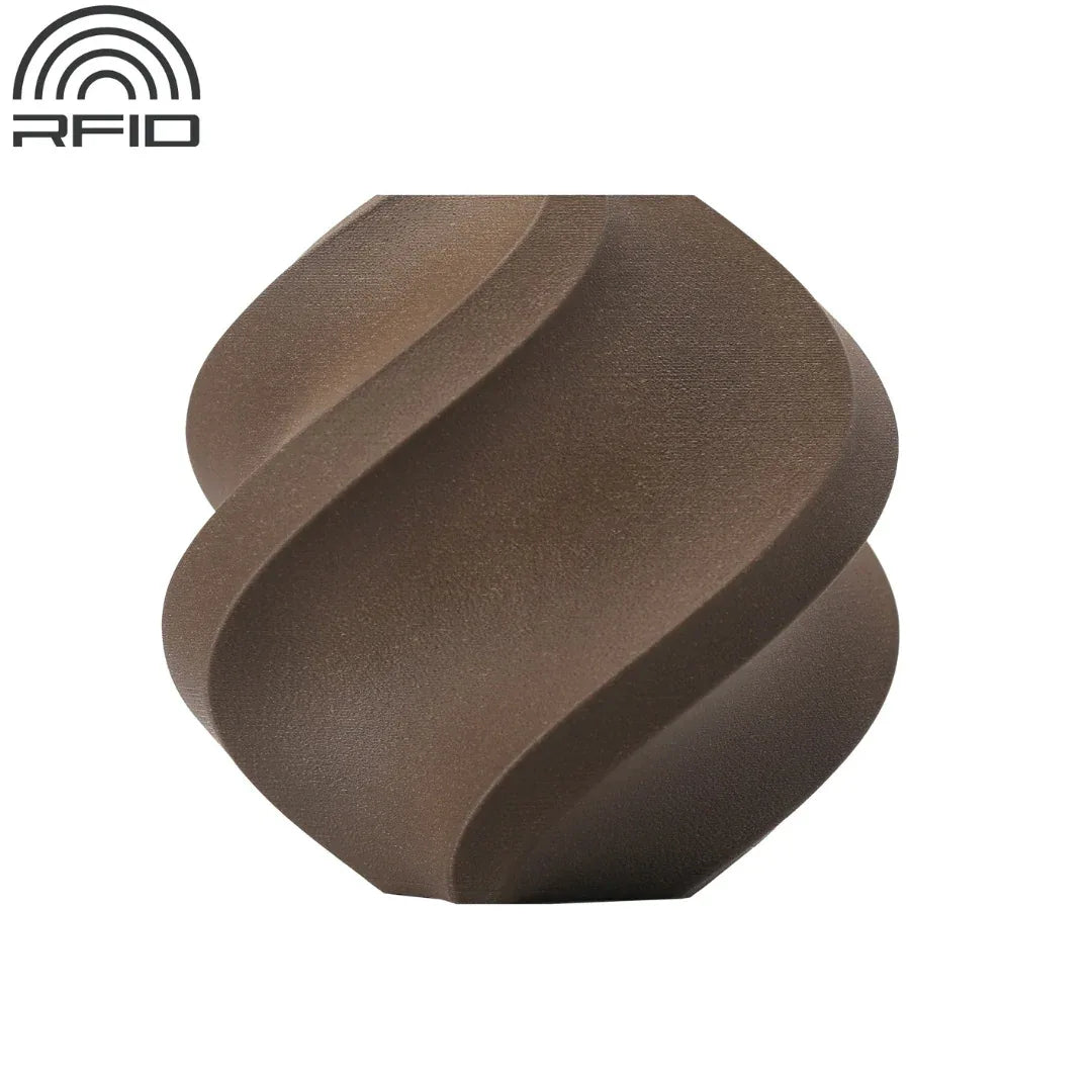 Filamento Bambu Lab PLA Madera nogal - Tecatech-uy