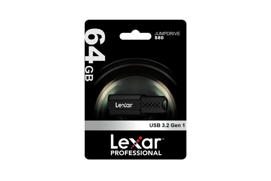 Pendrive Lexar 64GB JumpDrive S80 USB 3.2 - Tecatech-uy