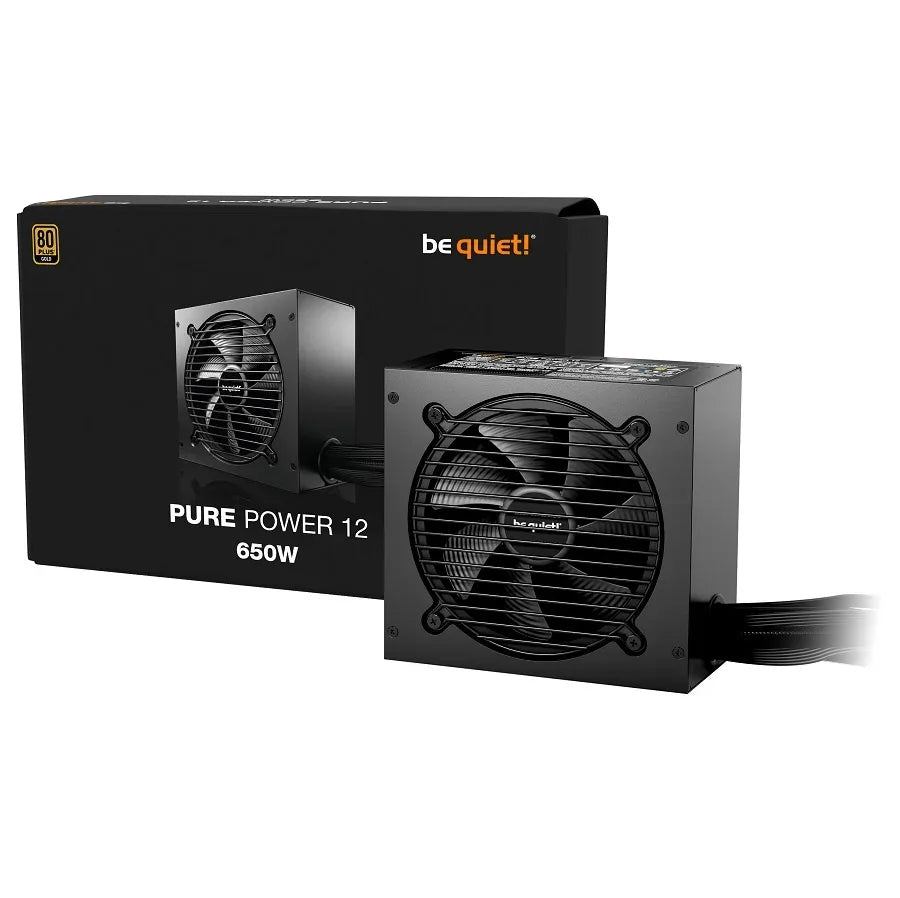 Fuente be quiet! Pure Power 12 650W Gold - Tecatech-uy