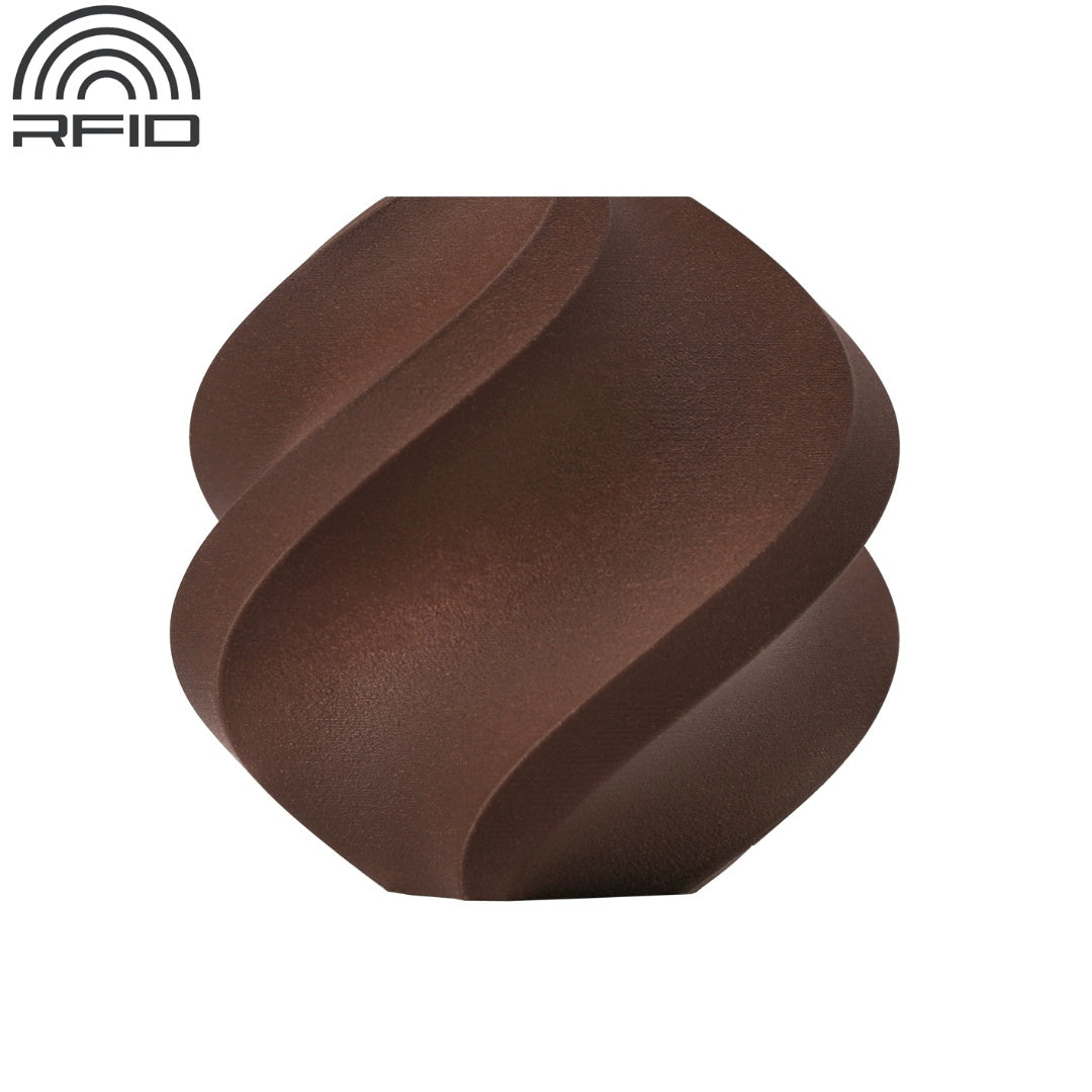 Filamento Bambu Lab PLA Madera palo de rosa - Tecatech-uy