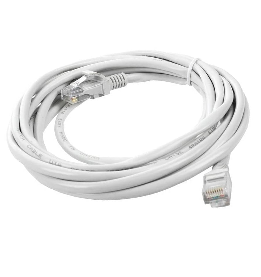 Cable patch cord Cat5E 3m - Tecatech-uy