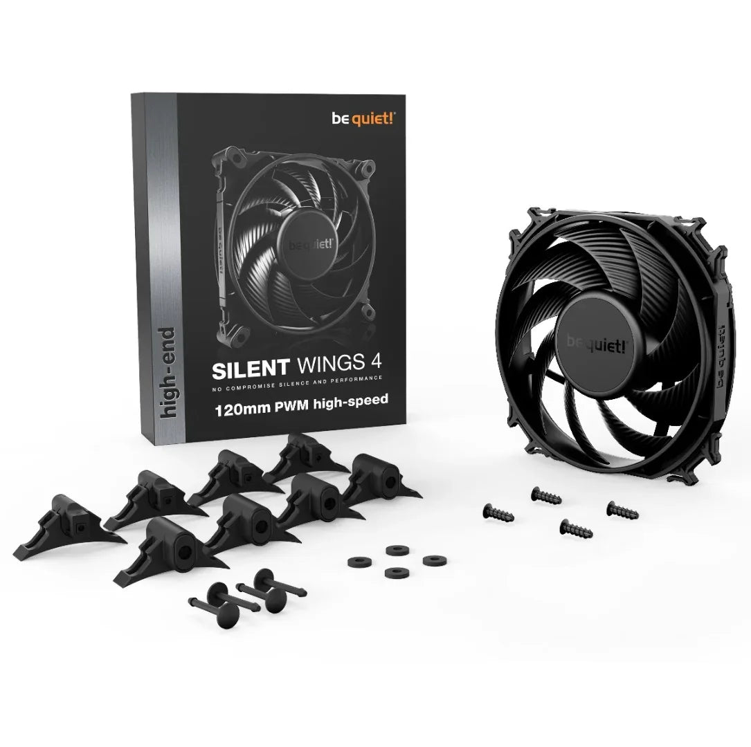 Fan be quiet! Silent Wings 4 120mm PWM HS - Tecatech-uy