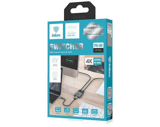 Hub HDMI Inkax 4K Switcher - Tecatech-uy