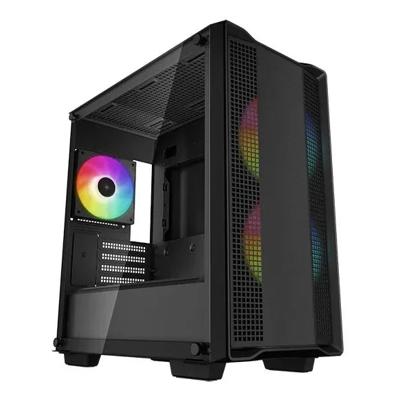 Gabinete Deepcool CC360 ARGB Negro - Tecatech-uy