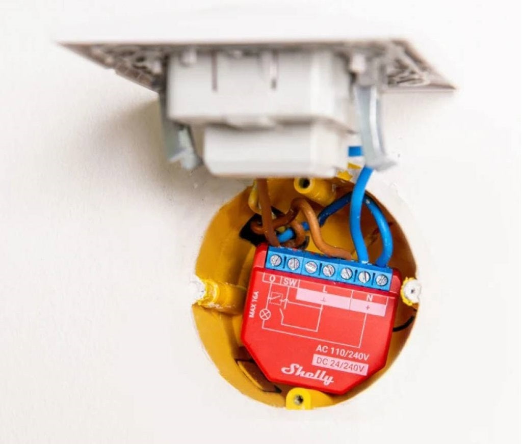 Rele Shelly 1PM GEN4 Wi-fi 6 - Tecatech-uy