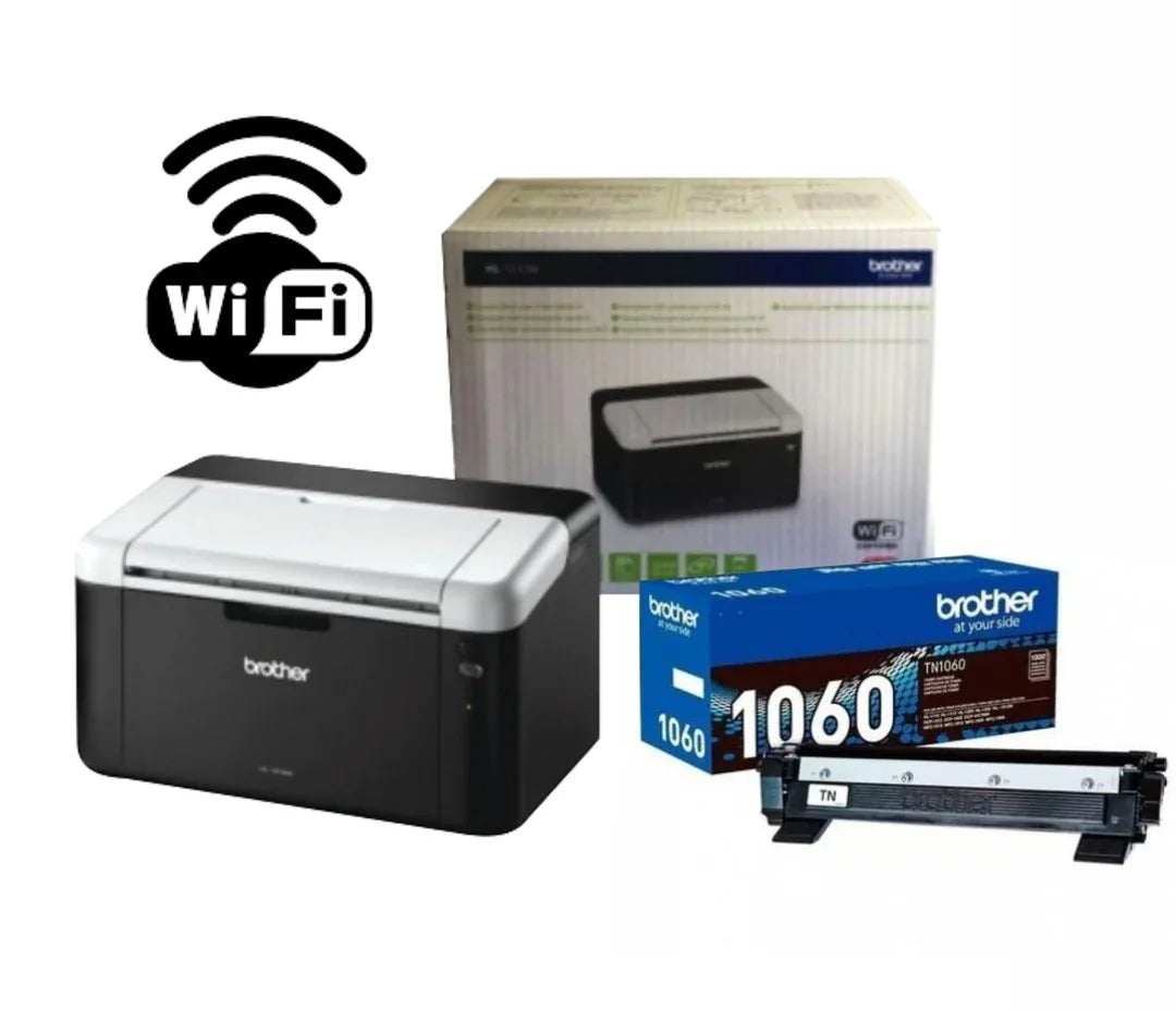 Impresora Laser Brother HL-1212 Wifi + Toner original - Tecatech-uy