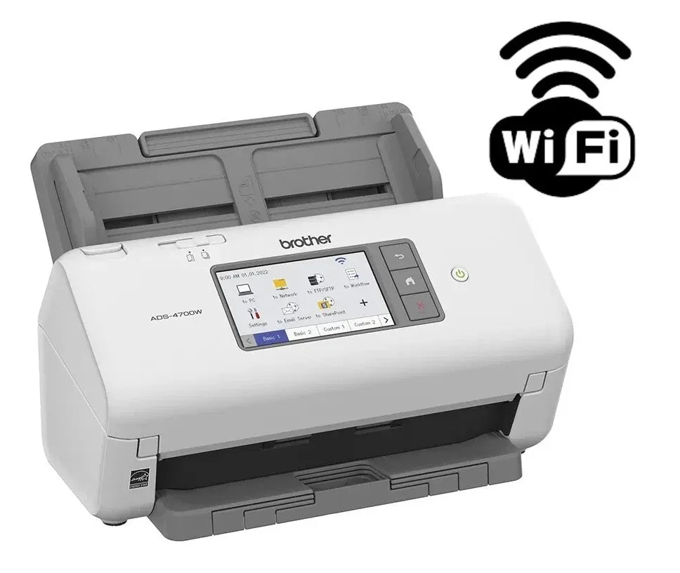 Scaner Brother ADS4700W USB 3.0 RJ45 Wifi - Tecatech-uy