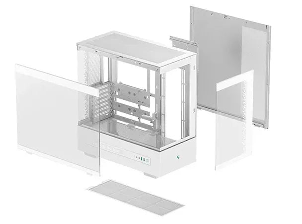 Gabinete DeepCool CH690 Digital Blanco - Tecatech-uy