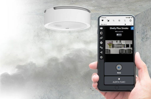Alarma de humo Shelly Plus Wi-fi Bluetooth - Tecatech-uy