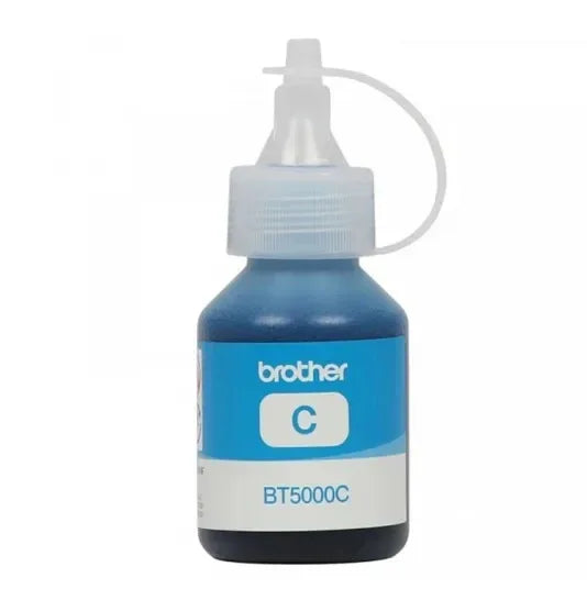 Botella tinta Brother BT5001C cyan - Tecatech-uy