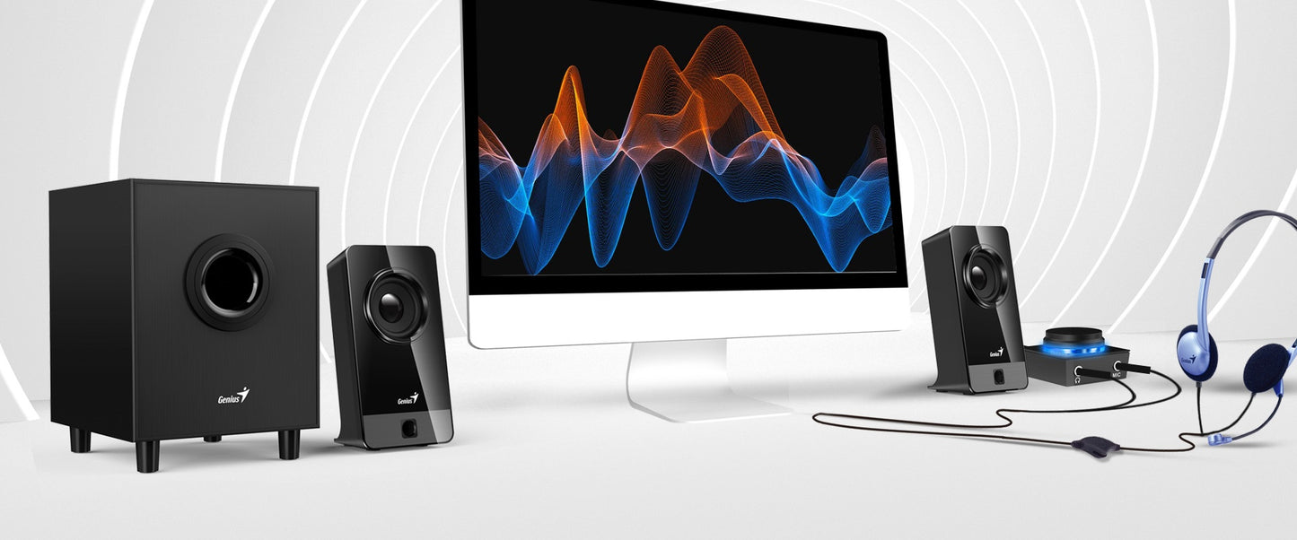 Parlante Genius SW-2.1 300X negro