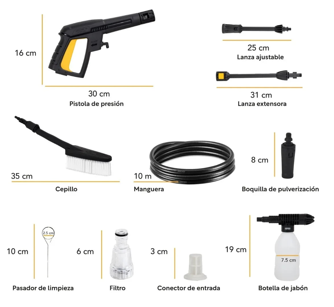 Hidrolavadora Kingsman Port 1800w - Tecatech-uy