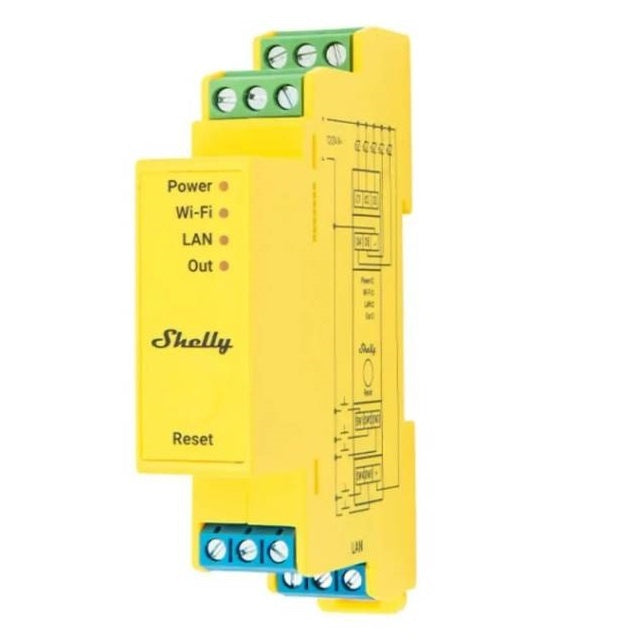 Controlador Shelly Pro RGBWW PM Wi-fi DIN