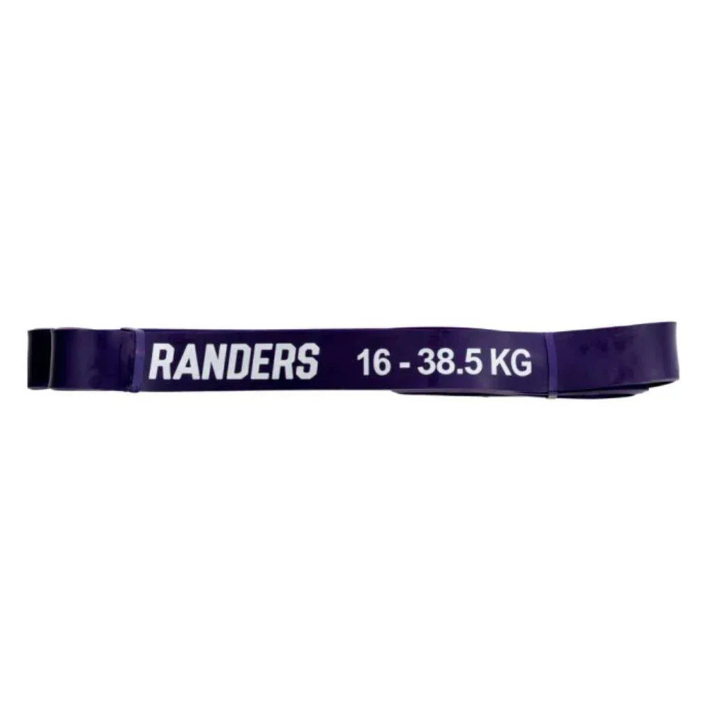 Banda Elastica Powerband 32mm Violeta Randers - Tecatech-uy