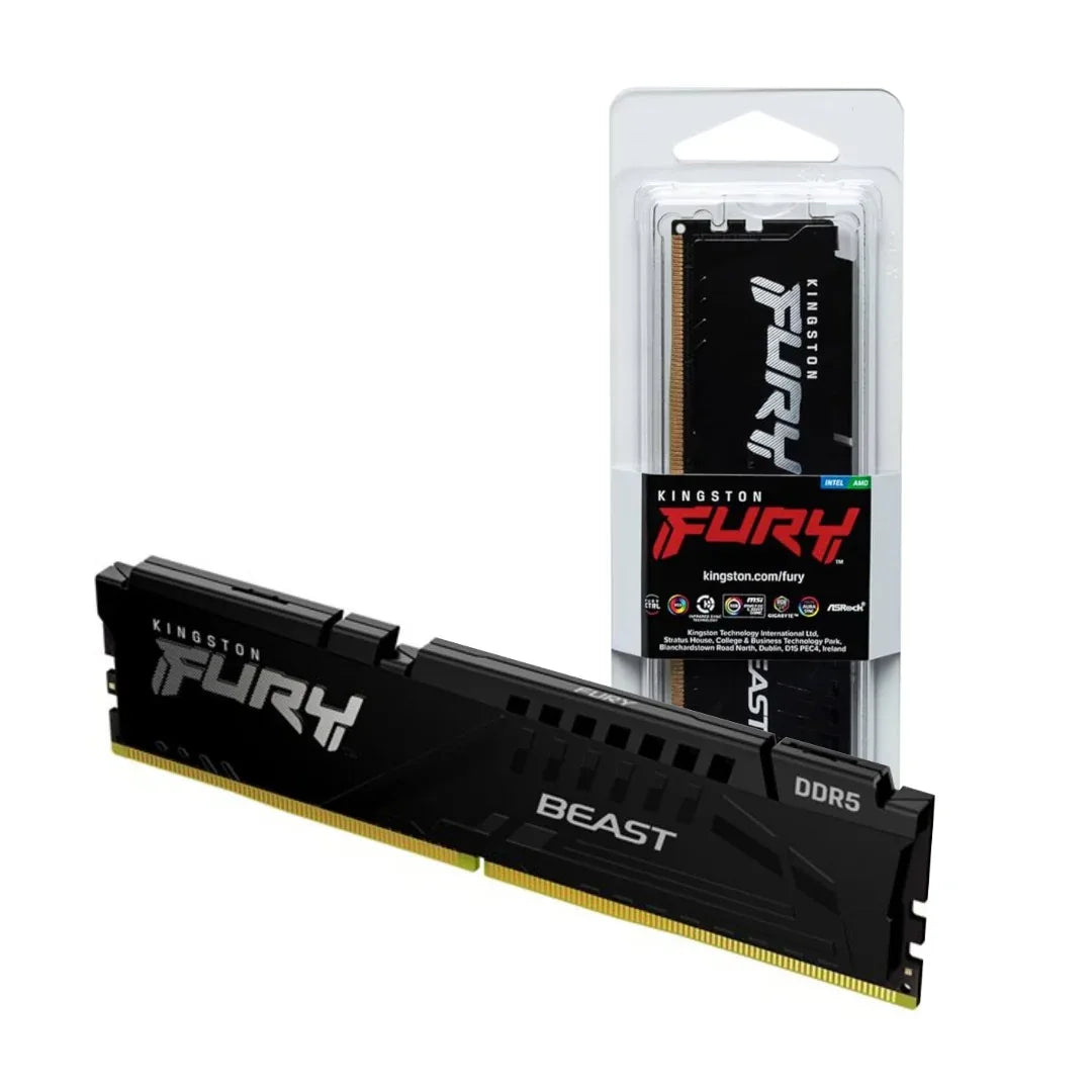 Memoria Kingston Fury Beast DDR5 16GB 5200MHz - Tecatech-uy