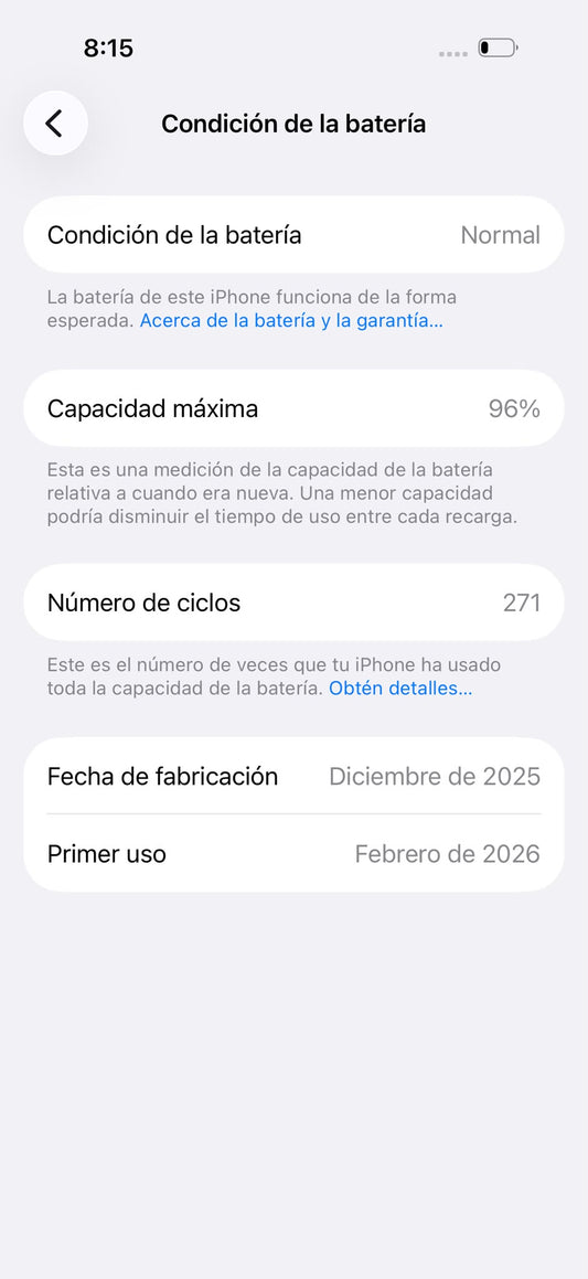 Apple iPhone 17 256GB Mist Blue (Con detalles)