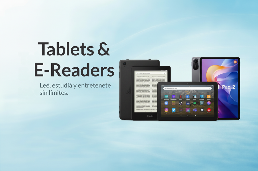 Tablets en Uruguay — Samsung, Xiaomi, Kindle y más | Teca Tech
