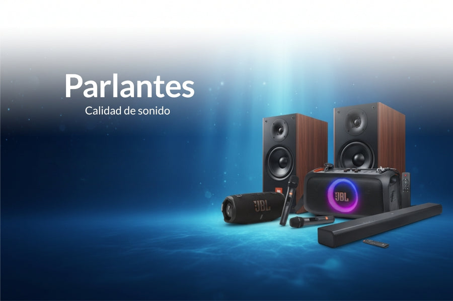 Parlantes y barras de sonido