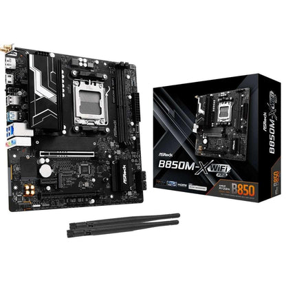Mother Asrock B850M-X R2.0 AM5 WiFi - Tecatech-uy