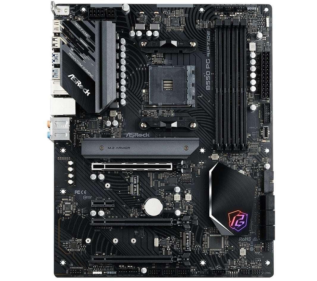 Mother Asrock B550 PG Riptide AM4 - Tecatech-uy