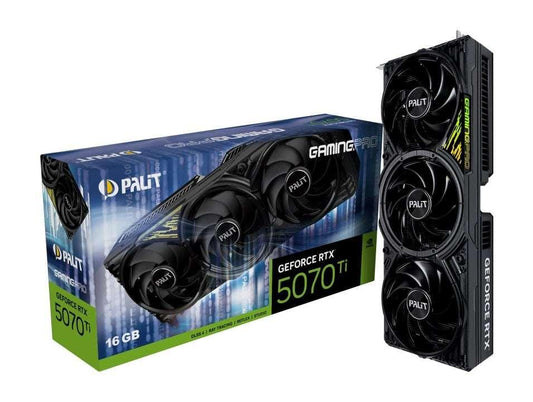 Tarjeta Video Palit RTX 5070Ti GamingPro 16GB - Tecatech-uy