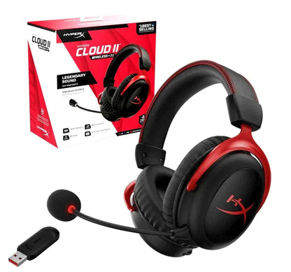 Audifono HyperX Cloud II inalambricos - Tecatech-uy