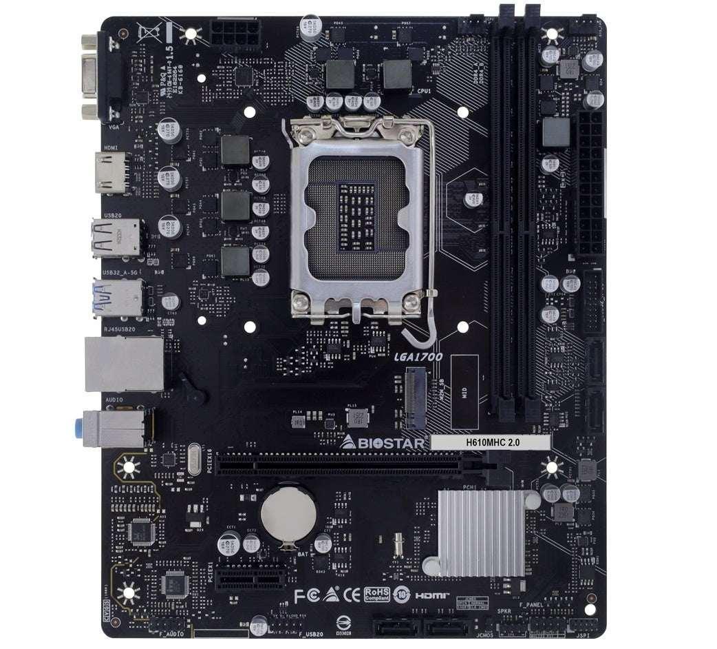 Mother Biostar H610MHC 2.0 LGA1700 - Tecatech-uy