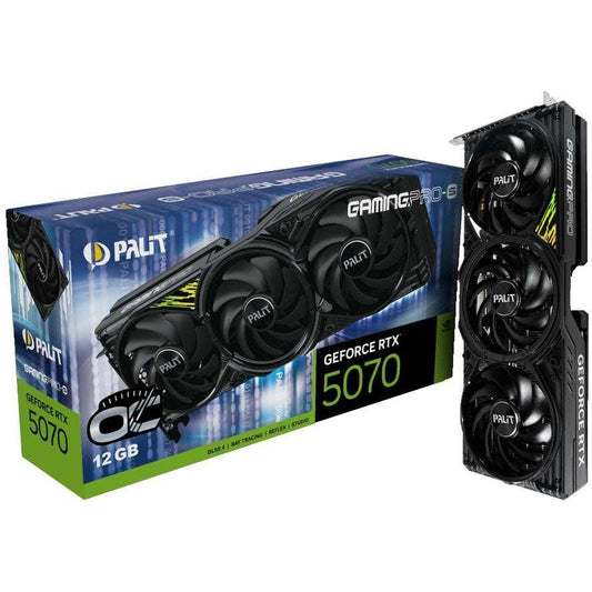 Tarjeta Video Palit RTX 5070 GamingPro-S OC 12GB - Tecatech-uy