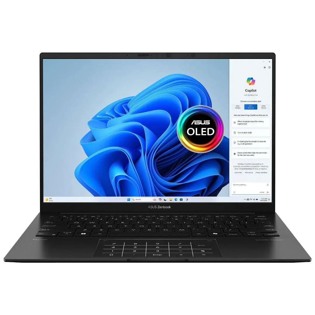 Notebook Asus Zenbook Ryzen AI 7 350 5.0Ghz, 16GB, 1TB SSD, 14 OLED - Tecatech-uy