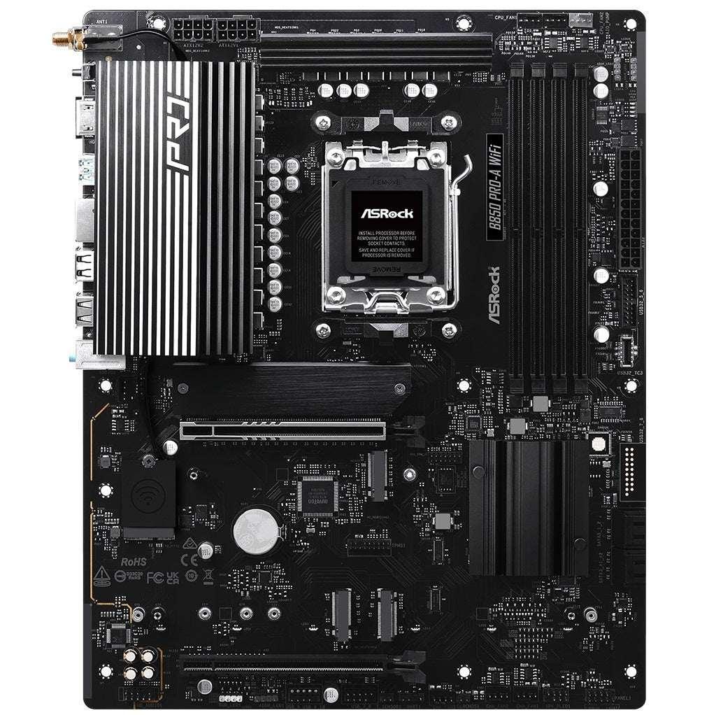 Mother Asrock B850 Pro-A AM5 WiFi - Tecatech-uy