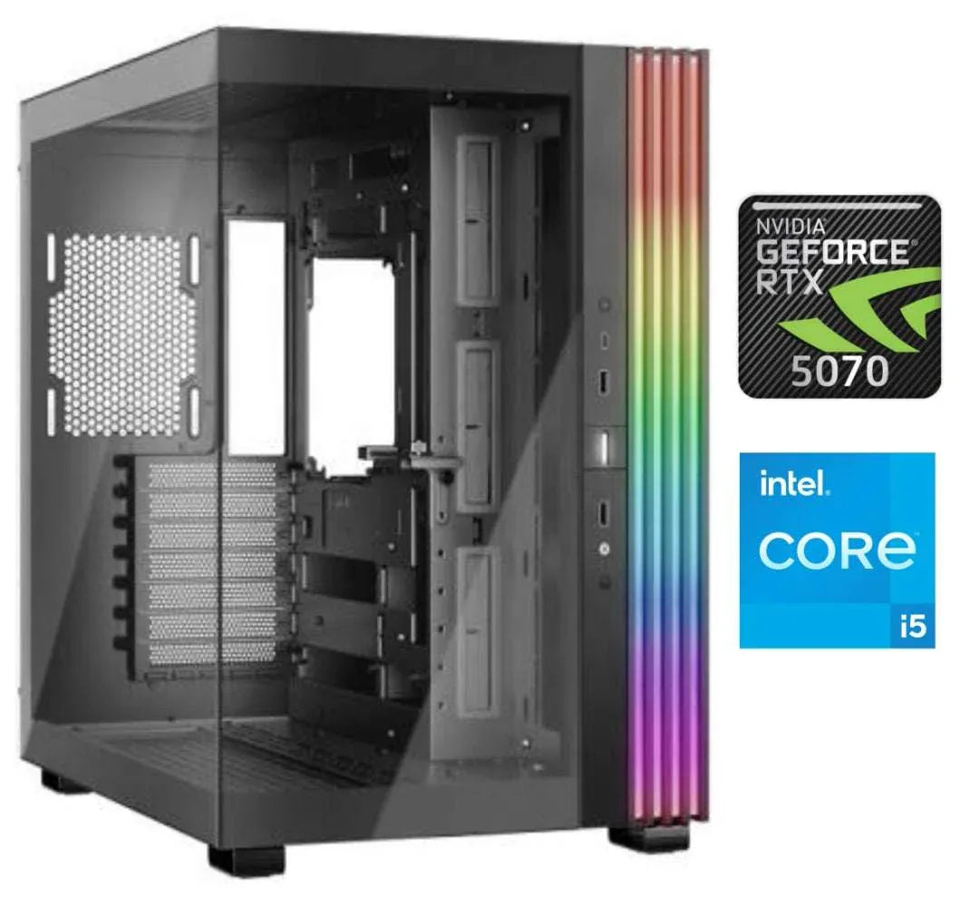 Equipo Gamer Core i5 14600KF, 32GB, 1TB NVMe, RTX 5070 12GB - Tecatech-uy