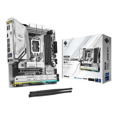 Mother Asrock B860M Steel Legend LGA 1851 WiFi - Tecatech-uy