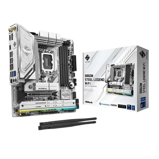 Mother Asrock B860M Steel Legend LGA 1851 WiFi - Tecatech-uy