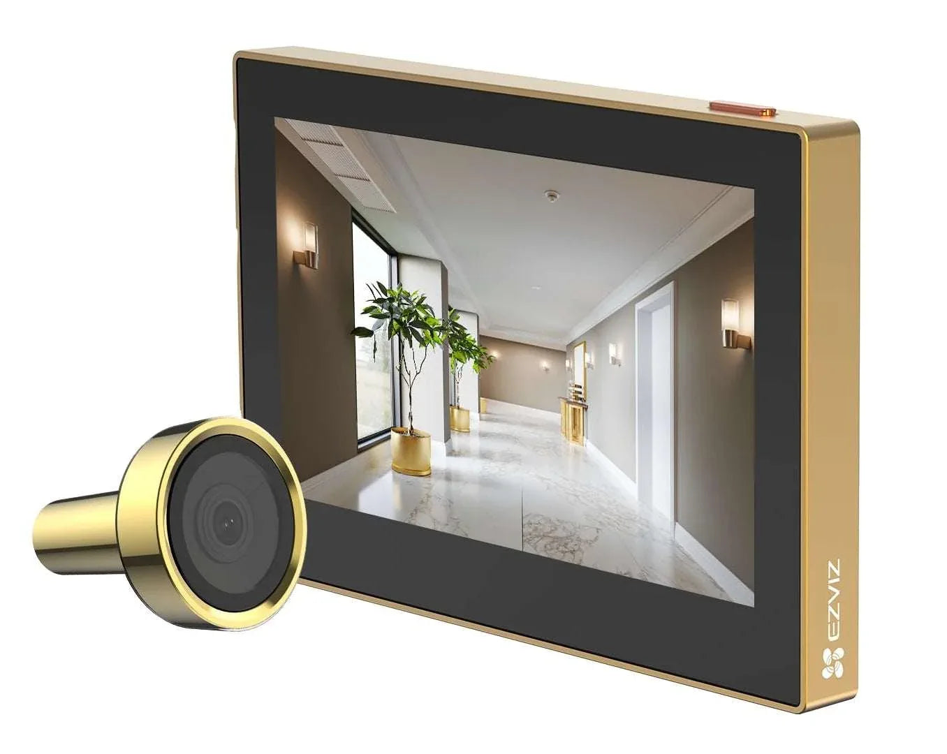 Mirilla smart Ezviz CS-HP2 (2MP) Golden - Tecatech-uy