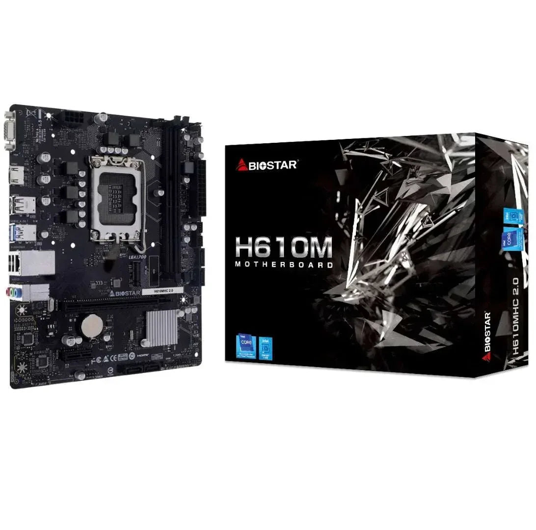 Mother Biostar H610MHC 2.0 LGA1700 - Tecatech-uy