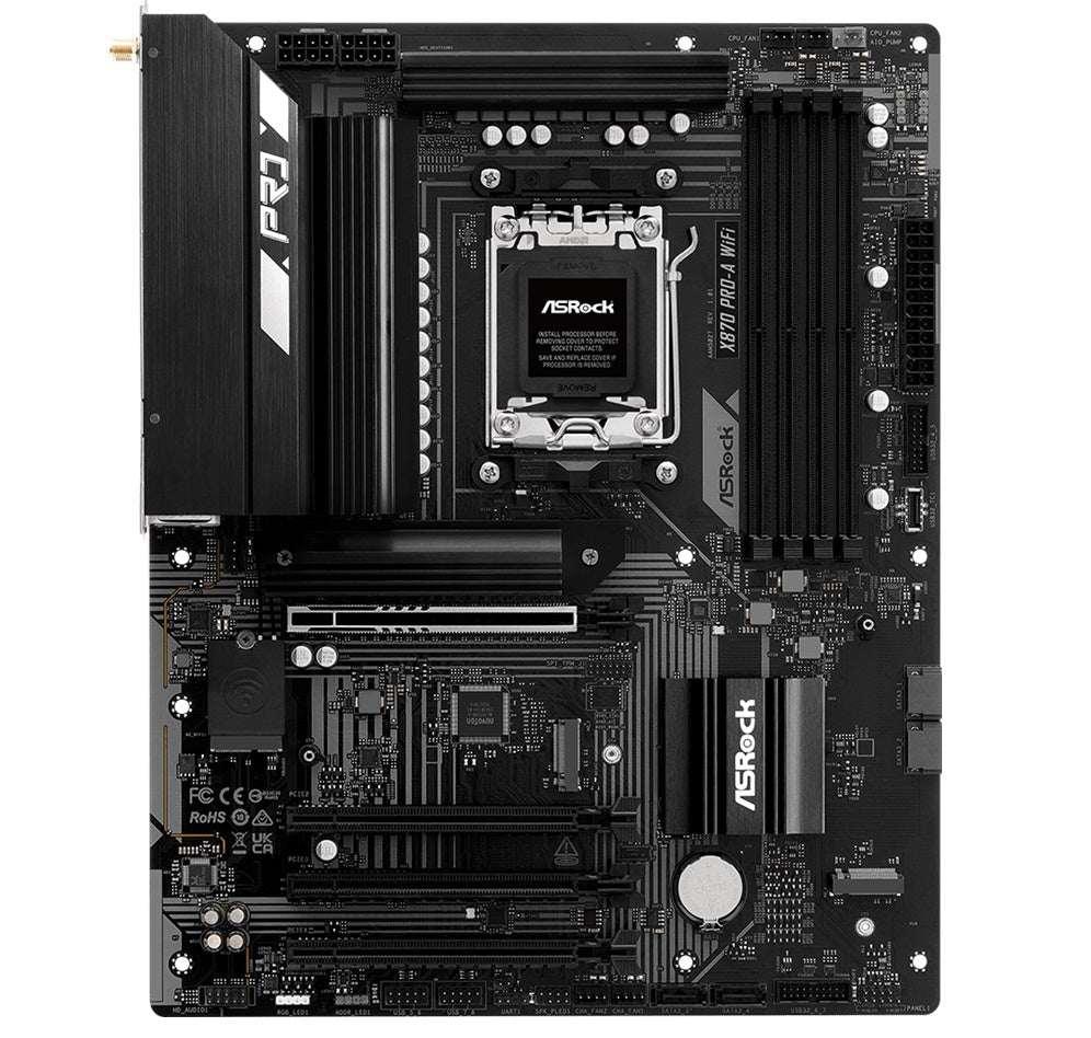 Mother Asrock X870 Pro-A AM5 WiFi 7 - Tecatech-uy