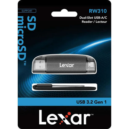 Lector Lexar Dual-Slot USB-A/C - Tecatech-uy