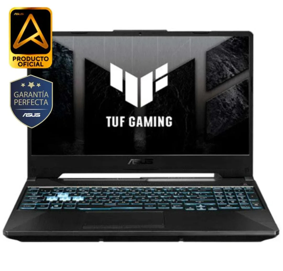 Notebook Gamer Asus Ryzen 7 4.7Ghz, 8GB, 512GB SSD, 15.6 FHD, RTX 3050 4GB - Tecatech-uy