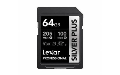 Memoria SDXC Lexar Pro 64GB Silver Plus