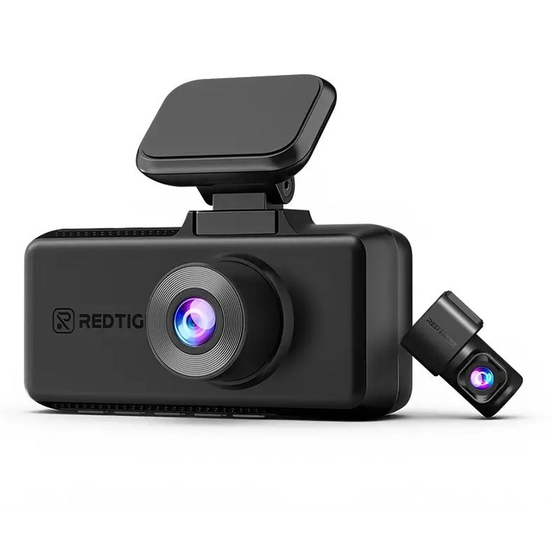Dashcam Redtiger F17 4K Triple Canal GPS WiFi