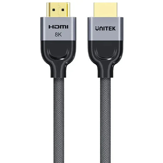 Cable HDMI 2.1 Unitek 8K trenzado 1m - Tecatech-uy