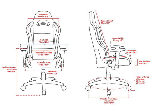 Silla Gamer Arozzi Torretta gris oscuro
